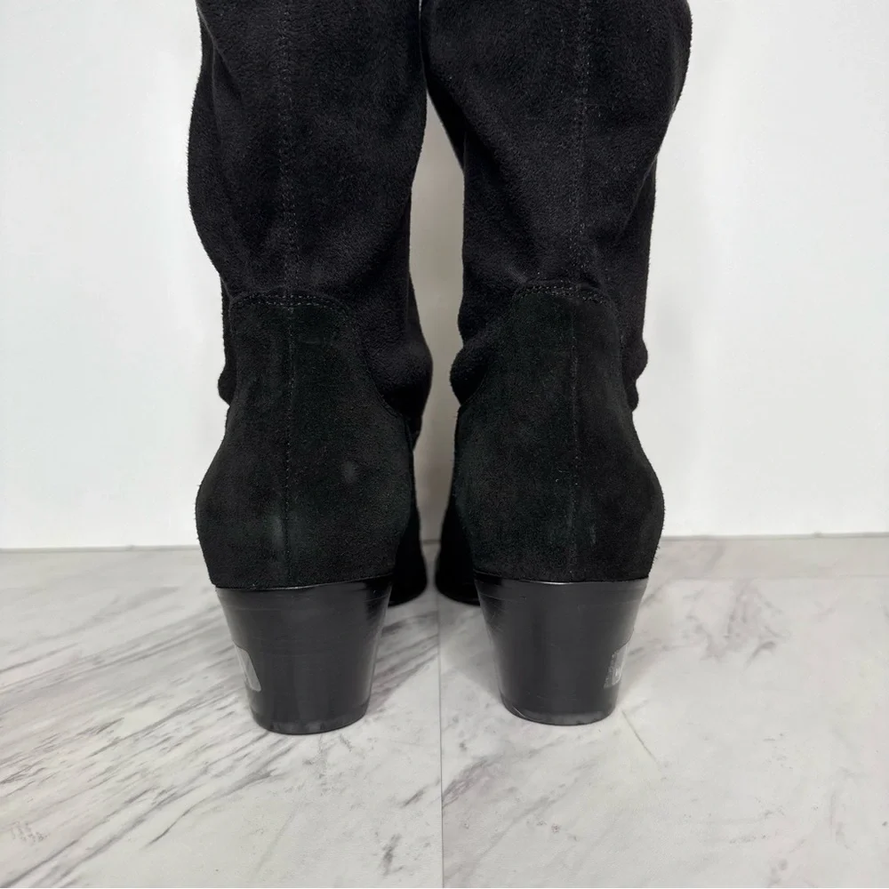 Blondo Black Suede Over the Knee Boot 8M